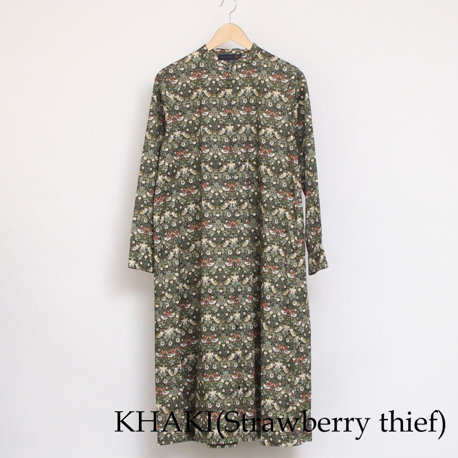 【20％OFF】【BLUEのみ 残り僅か】リバティバンドカラーフレアワンピース(2501)