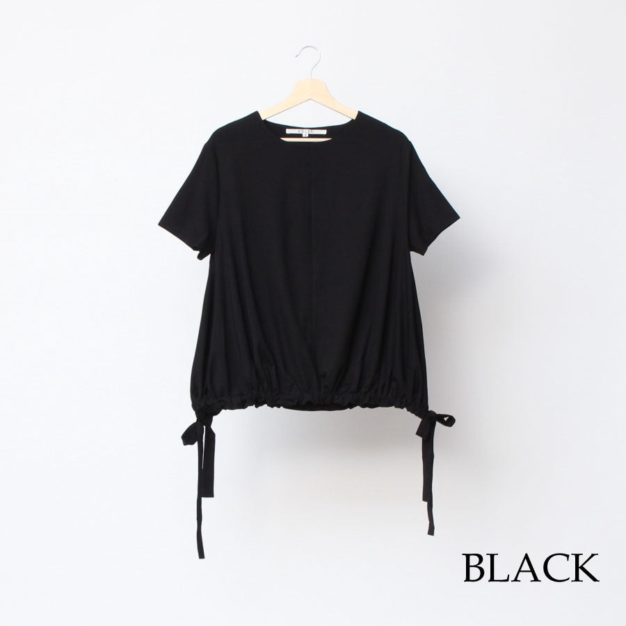 【70%OFF】【WHITEのみラスト1点】Kelenワイド裾ギャザープルオーバー