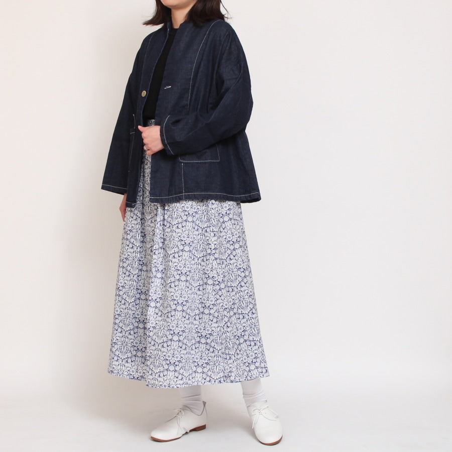 【再値下げ】【IVORYのみラスト1点】NARUムラデニムジャケット