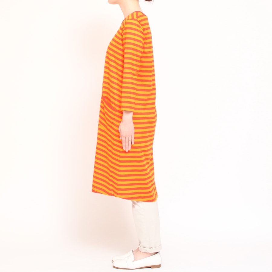 【50％OFF】【ラスト1点】marimekko 7分袖ワンピース TIIA2016SS 43142