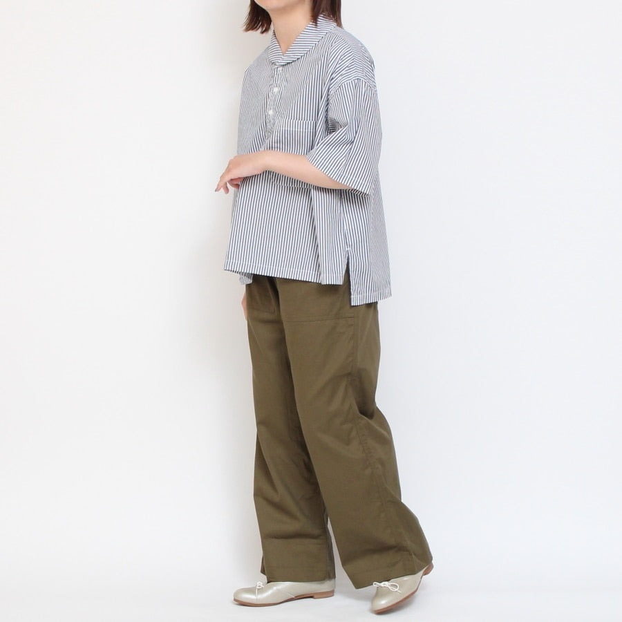 D.M.G ストライプ フェザープルオーバー
