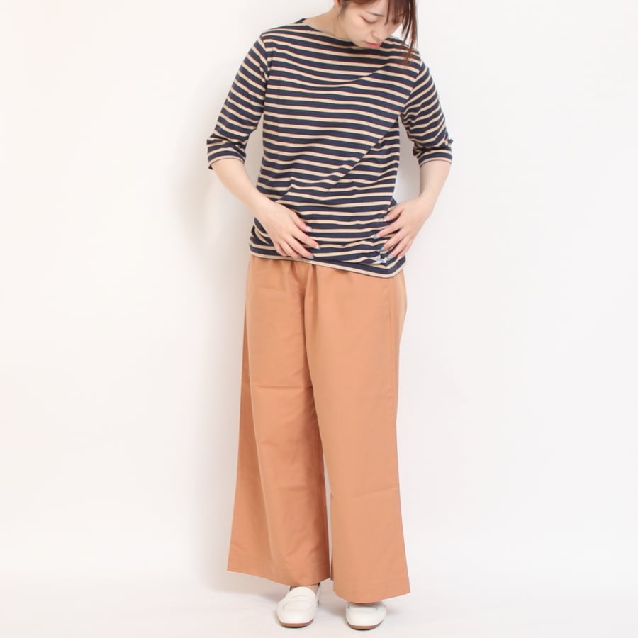 ORCIVAL5分袖ボートネックTシャツ25