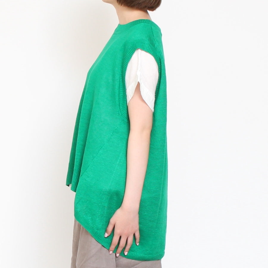 【40%OFF】【ラスト1点ずつ】Mao madeリネンAラインベスト