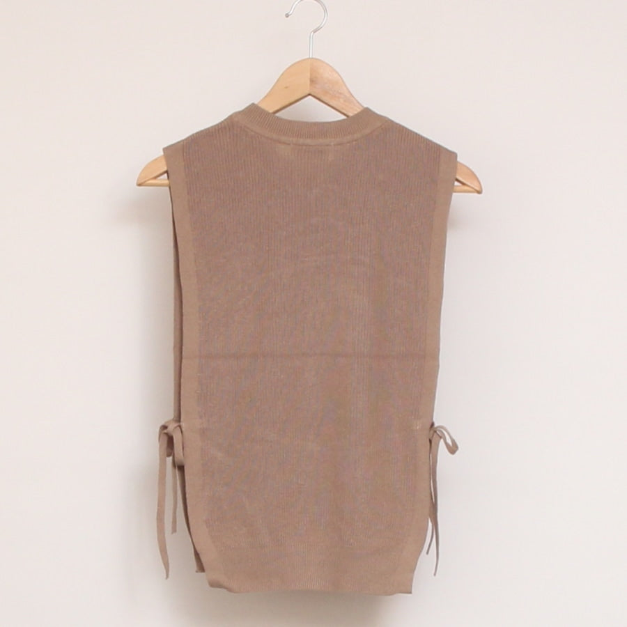 【50%OFF】sosottoパールニットベスト