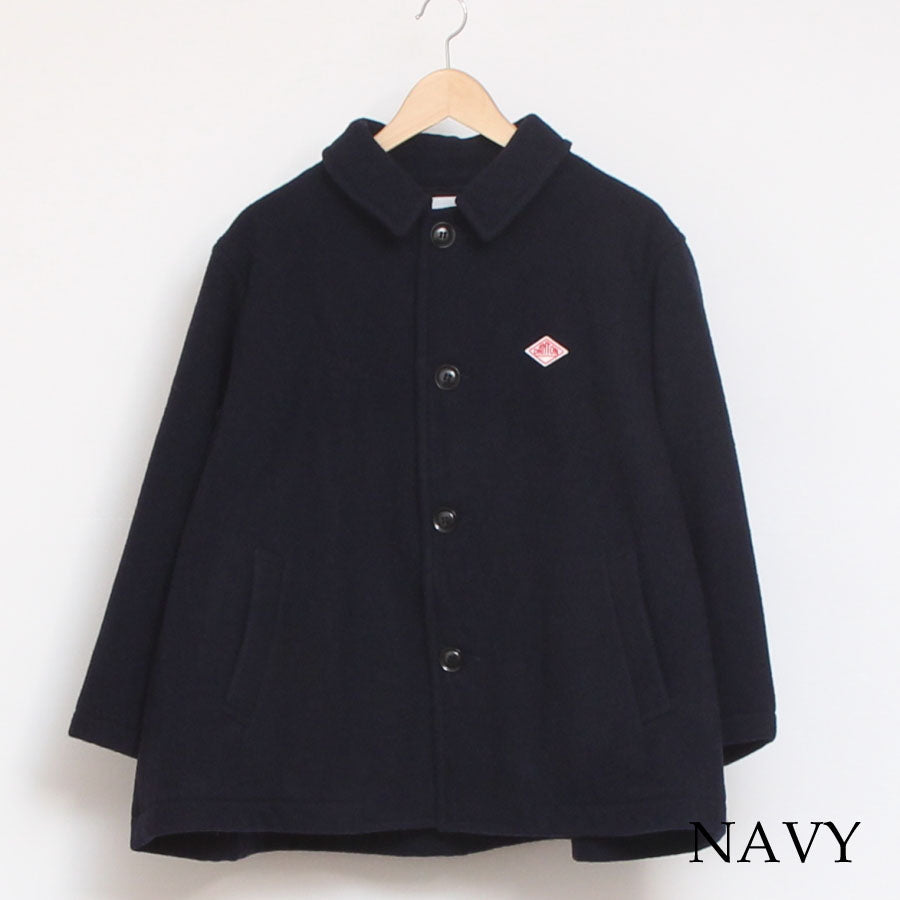 【再値下げ・40％OFF】【NAVYのみ ラスト1点】DANTONウールパイルステンカラージャケット24