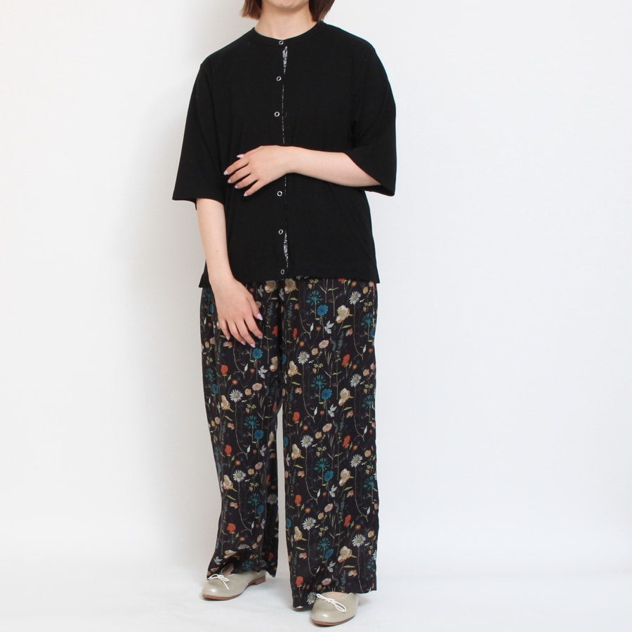 【BLACKラスト１点】sosotto 前立てLIBERTYフライスカーディガン