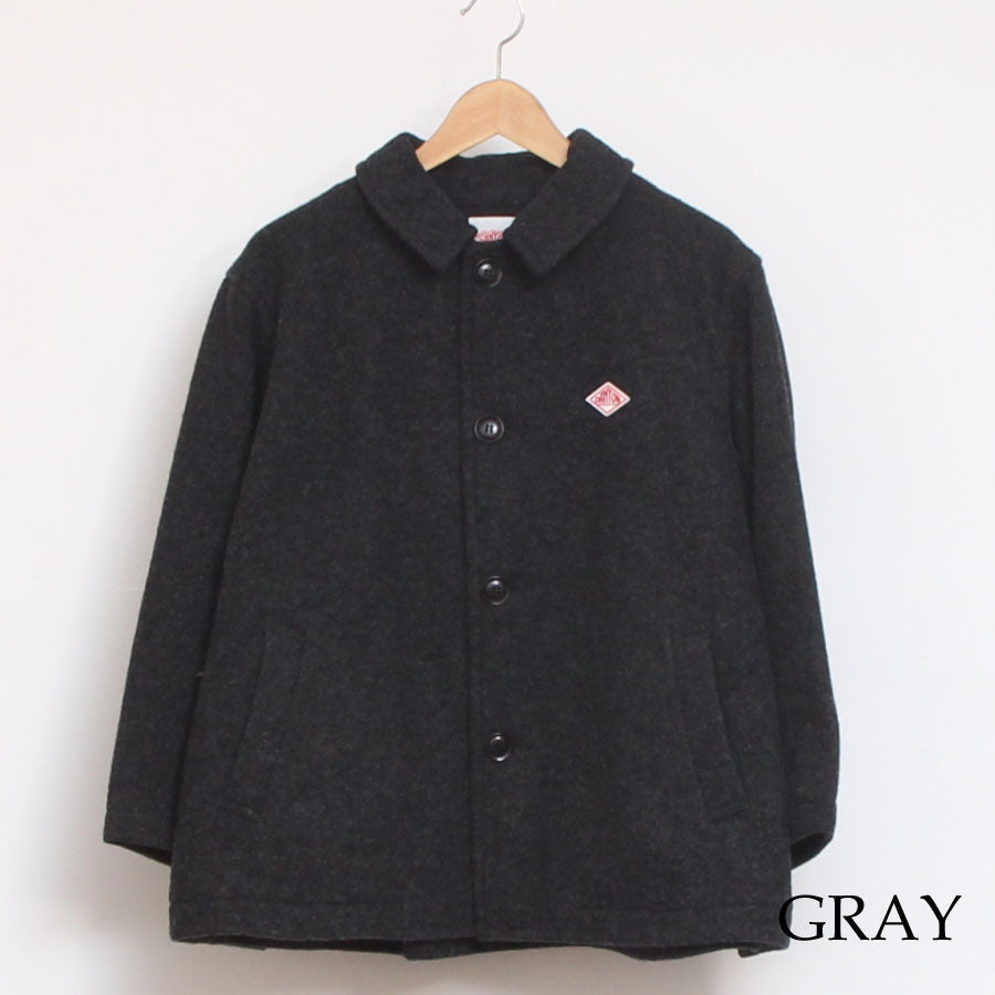 【再値下げ・40％OFF】【NAVYのみ ラスト1点】DANTONウールパイルステンカラージャケット24