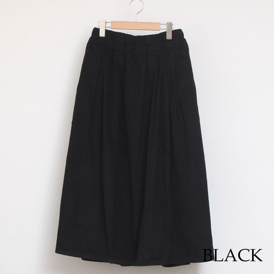 【30%】【BLUEのみラスト１点ずつ】D.M.Gフランネルマキシ丈スカート