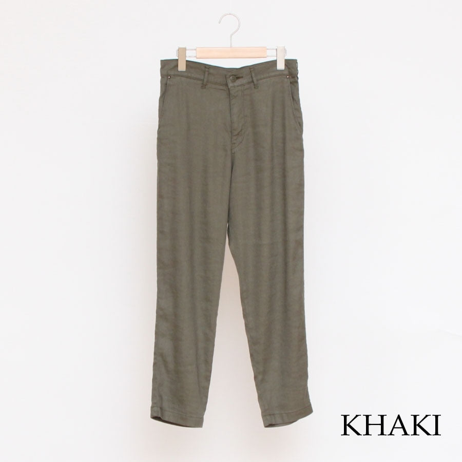 【再値下げ・30%OFF】【残り僅か】D.M.Gリネンレグレットパンツ
