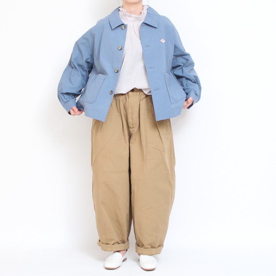 【BLUEのみ ラスト1点】DANTON NYLON OXFORDジャケット