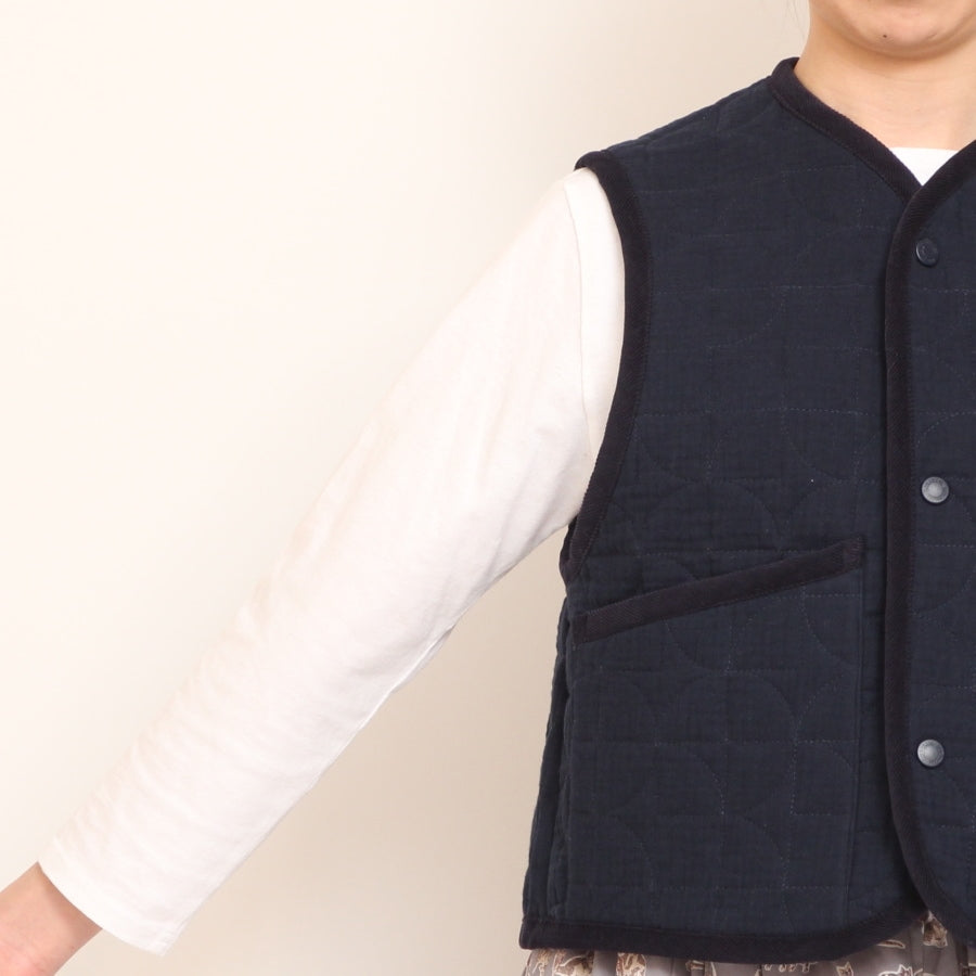 【GREENのみ 残り僅か】LAVENHAM CROPPED THORNHAM24　ベスト