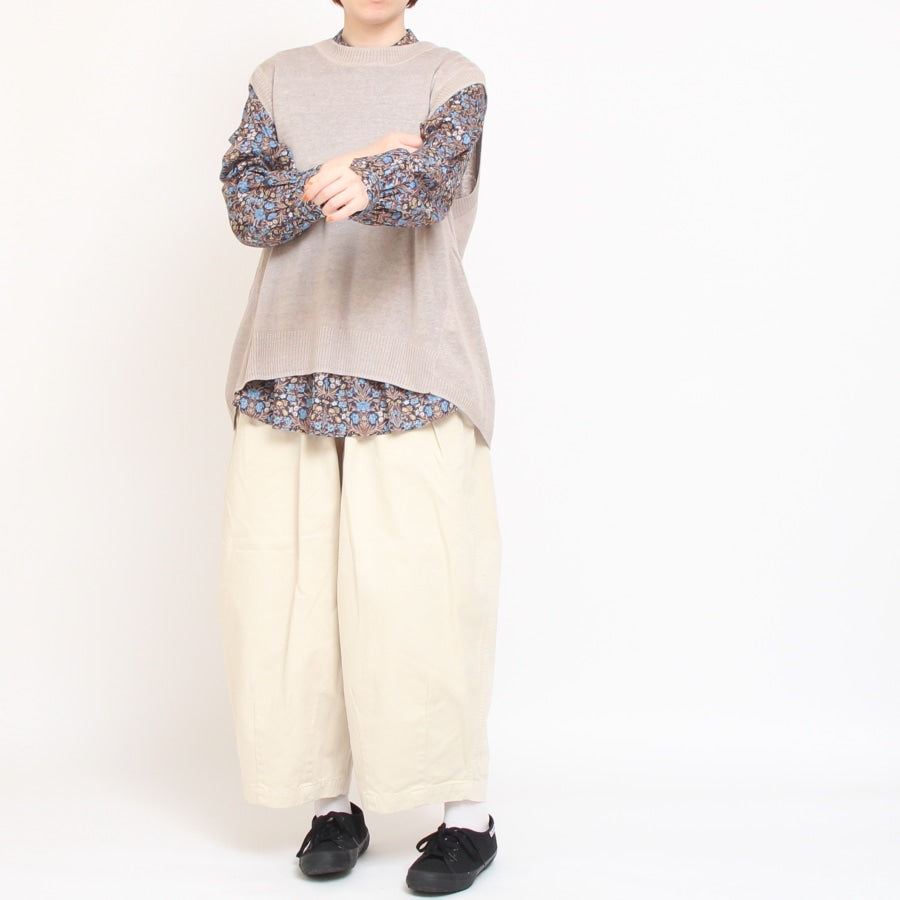 【20％OFF】【PURPLEのみ 残り僅か】80s Sea Grass長袖Aラインプルオーバー