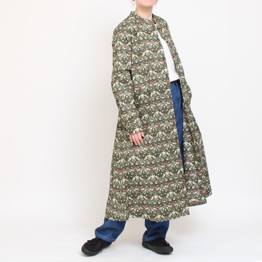 【20％OFF】【BLUEのみ 残り僅か】リバティバンドカラーフレアワンピース(2501)