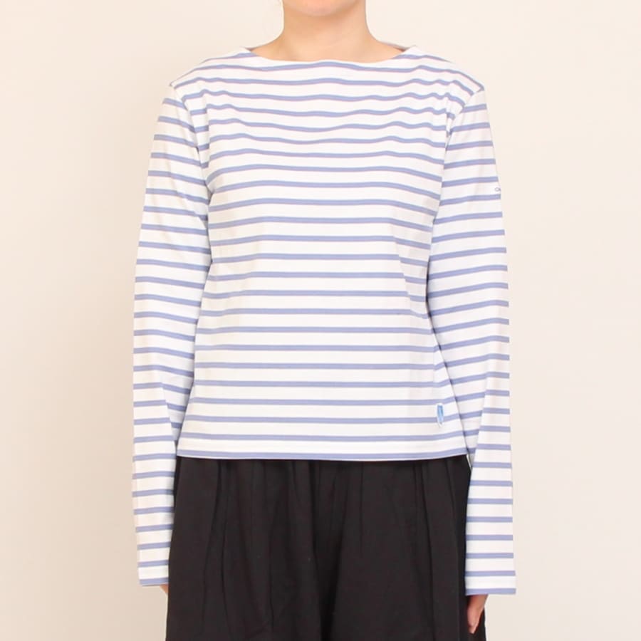 ORCIVALボーダー長袖Tシャツ