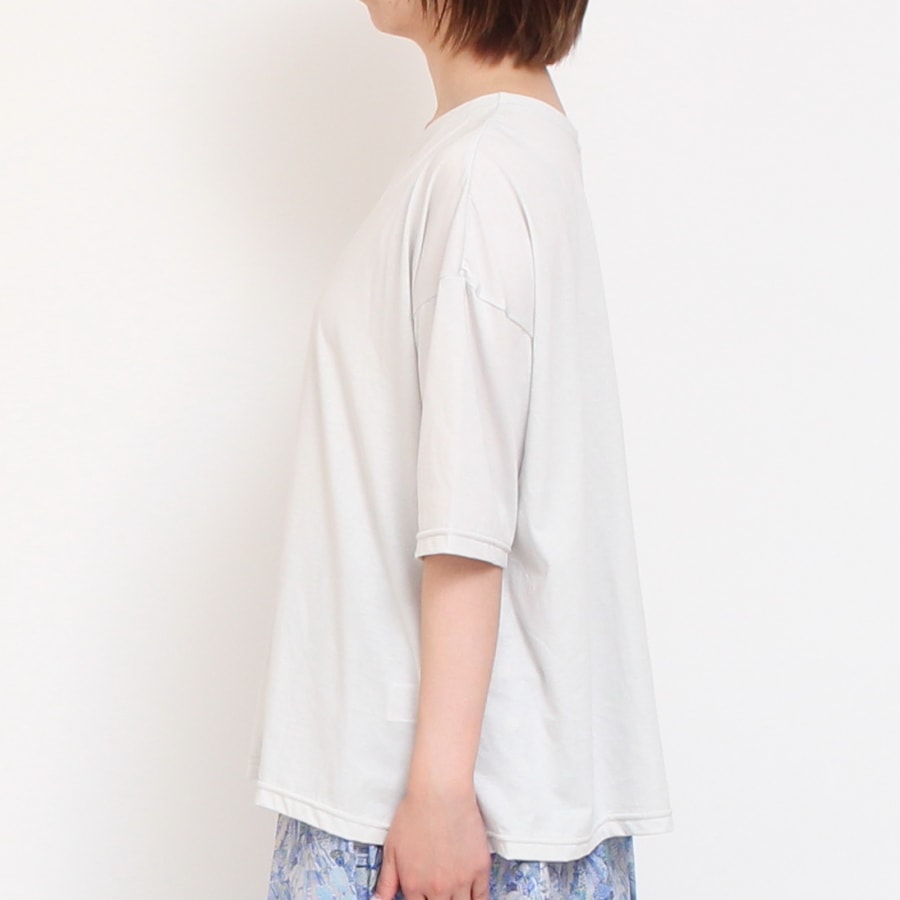 【GRAYのみ残り僅か】NARU サイロプレミアムサイドスリットプルオーバー
