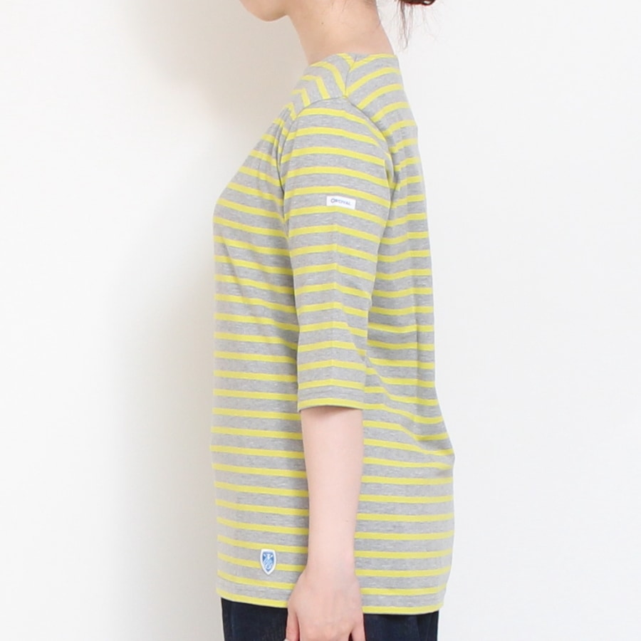 ORCIVAL5分袖ボートネックTシャツ25