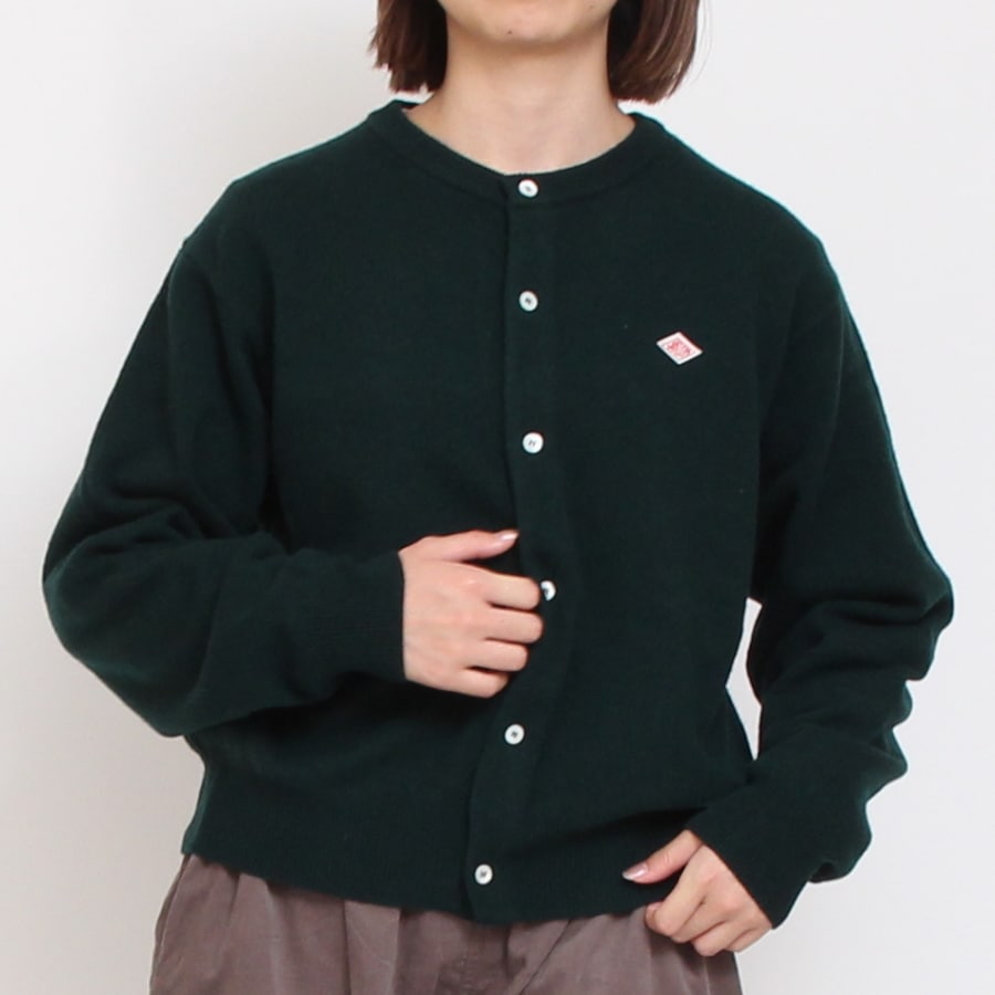 DANTONクルーニットカーディガン24