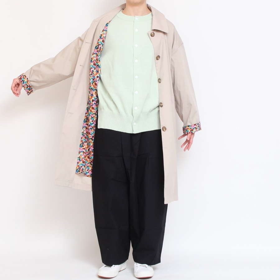 【30%OFF】【BLUE・BEIGE ラスト1点ずつ】NARU2WAYニットカーディガン(2401)