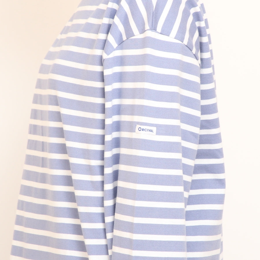 【20％OFF】【ラスト1点ずつ】ORCIVALボーダー長袖Tシャツ