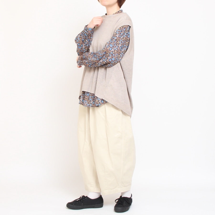 【20％OFF】【PURPLEのみ 残り僅か】80s Sea Grass長袖Aラインプルオーバー