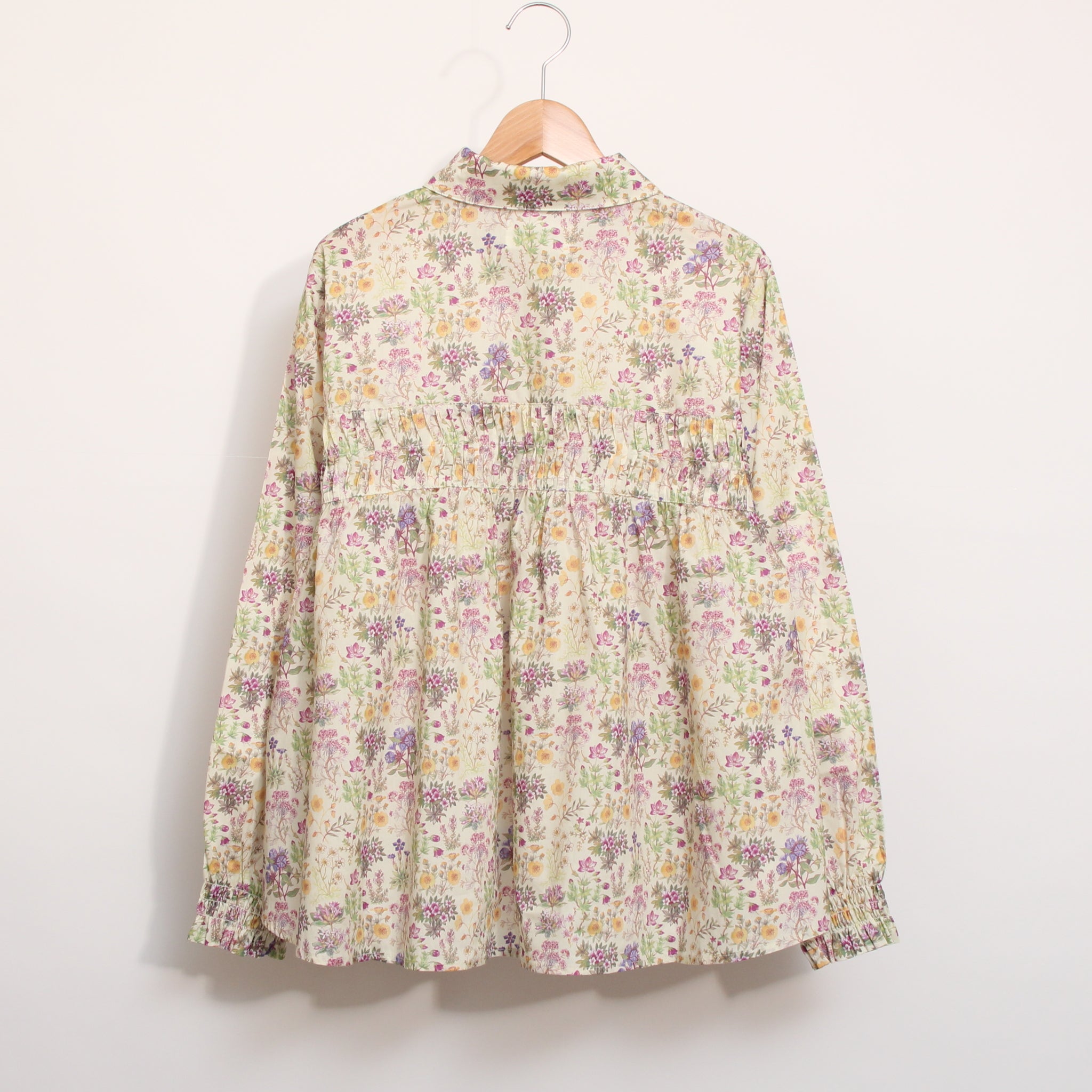 【本店限定商品】sosotto LIBERTYセパレイトカラーシャツ