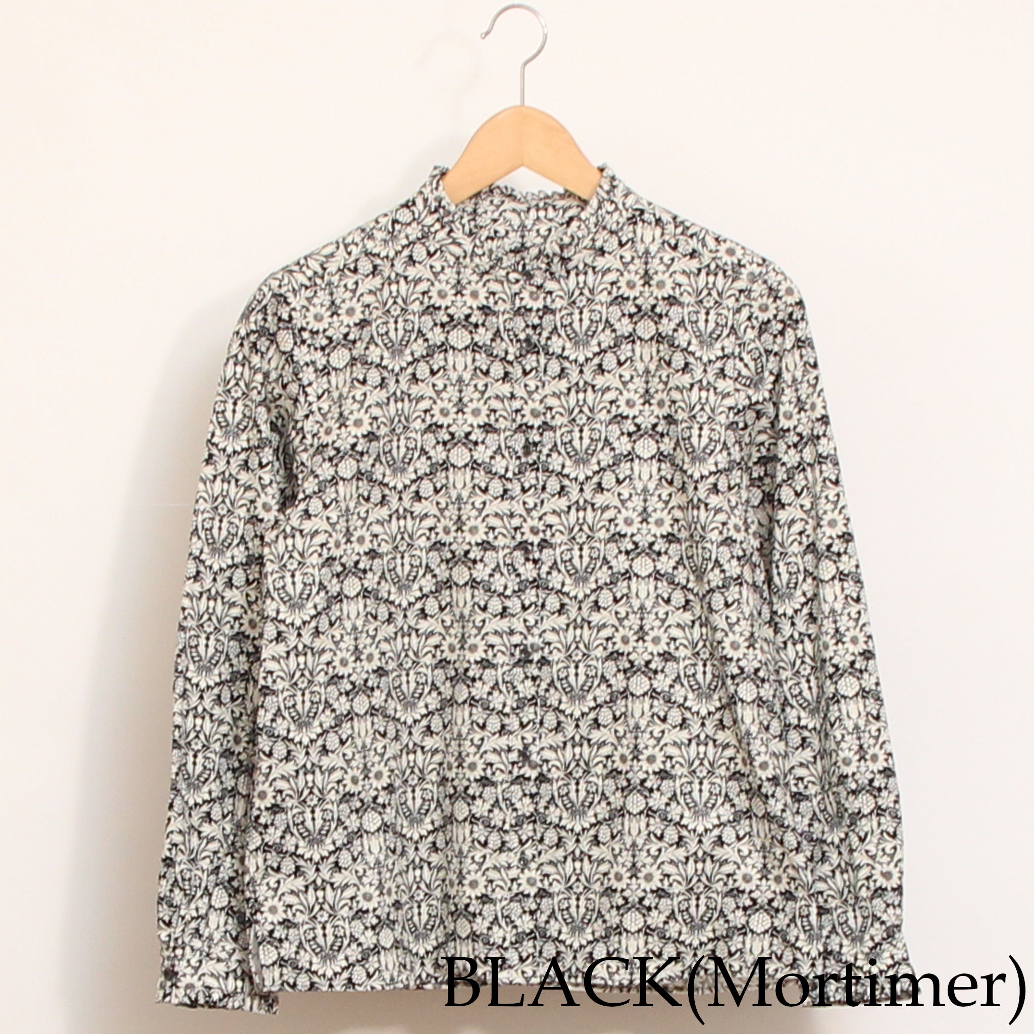 コーデュロイLIBERTYスタンドフリルシャツ2511