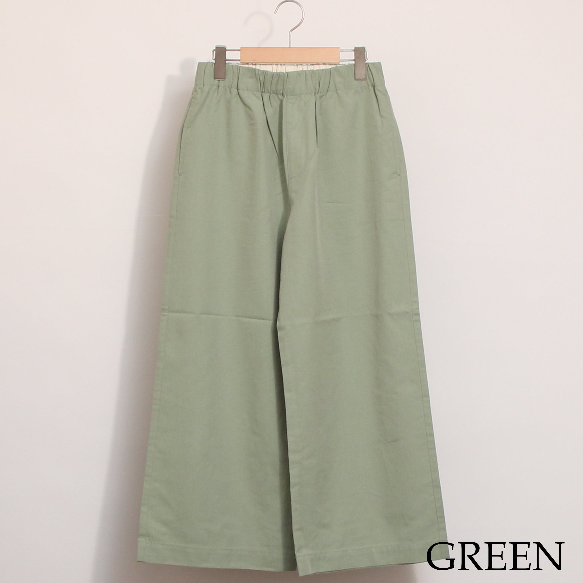 【残り僅か】【期間限定15%OFF】Pont de Chalonsコットンテンセルストレートパンツ(2602)