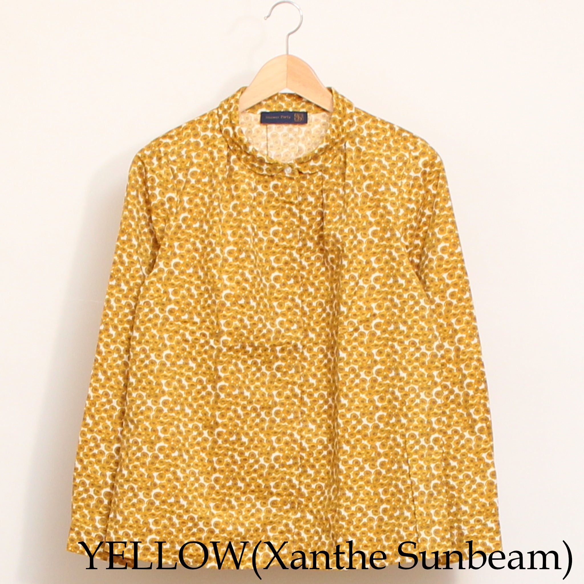 コーデュロイLIBERTY比翼タックシャツ(2511)