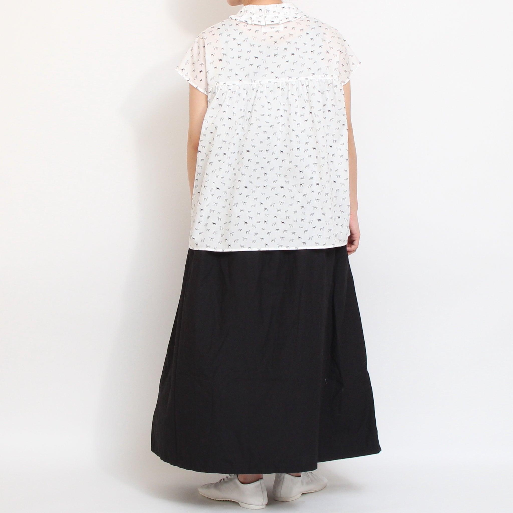 sosotto LIBERTYタックカラーシャツ