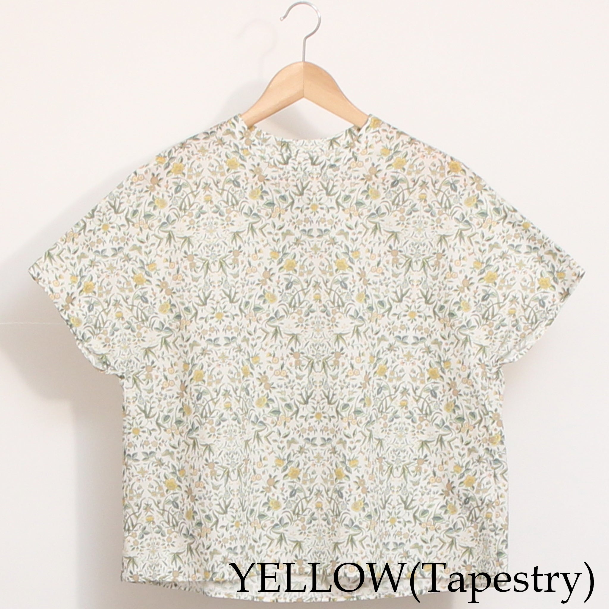 【本店限定商品】LIBERTYスタンド半袖Tシャツブラウス