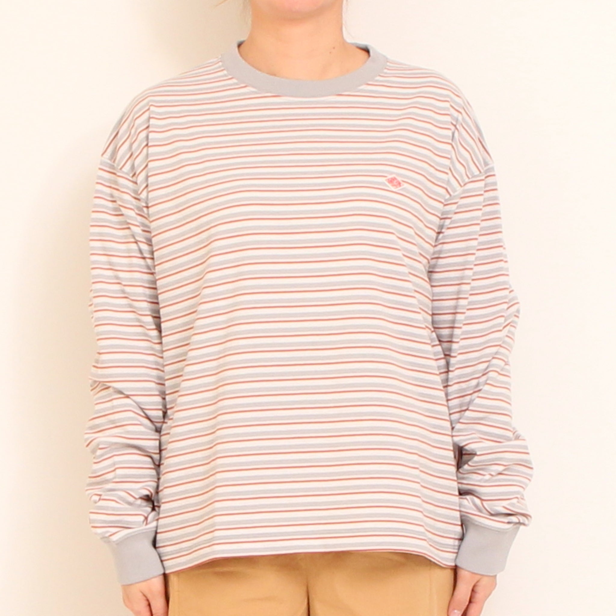 DANTON長袖Tシャツ(STRIPE)