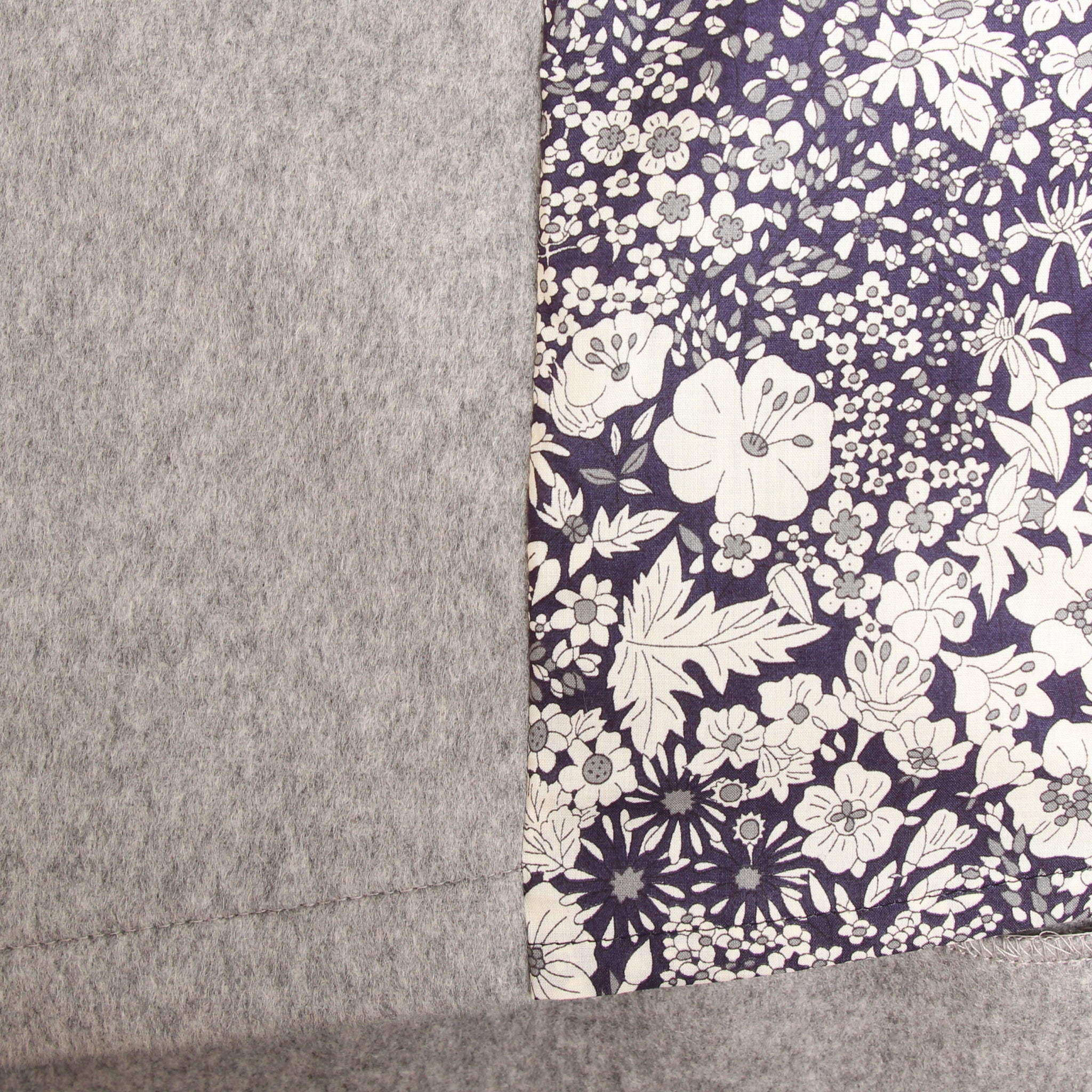 【BLACK残り僅か】裏リバティノーカラーコート(2510)