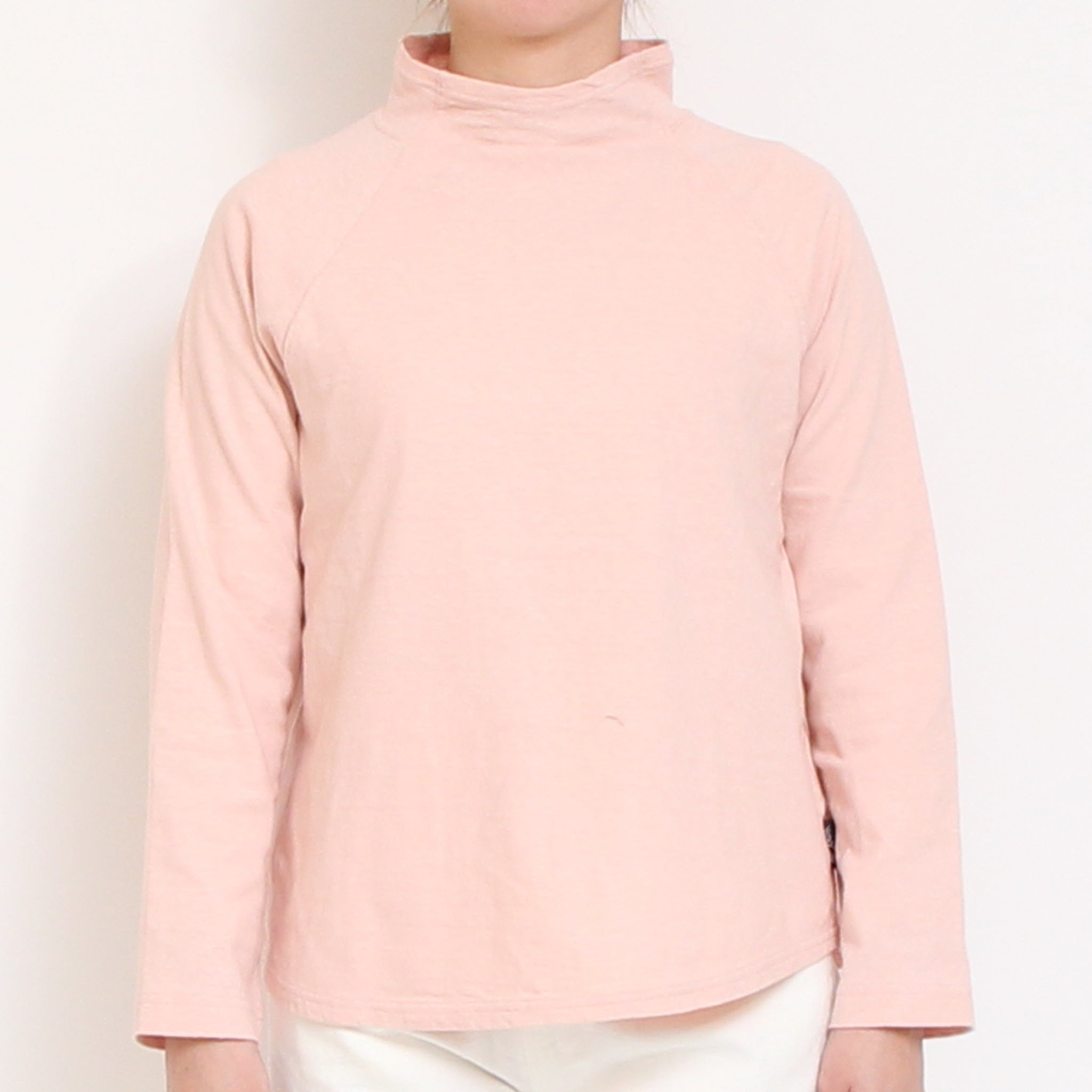 【NAVYのみ 残り僅か】to touchラフィーコットンスタンドTシャツ
