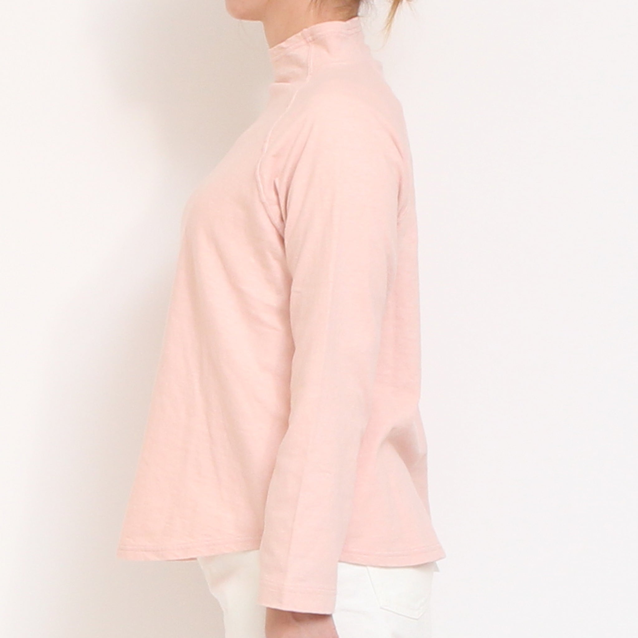 【NAVYのみ 残り僅か】to touchラフィーコットンスタンドTシャツ