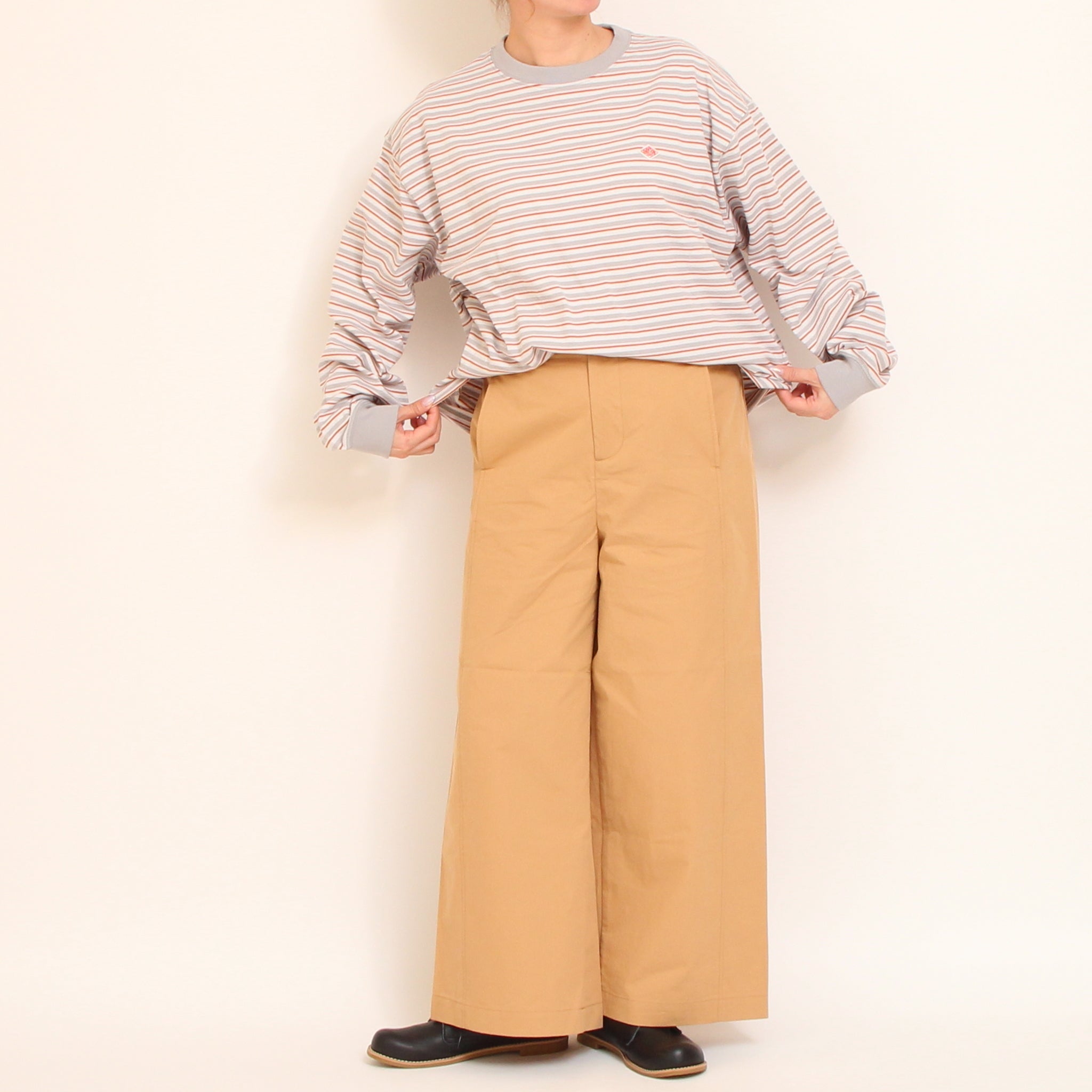 DANTON長袖Tシャツ(STRIPE)