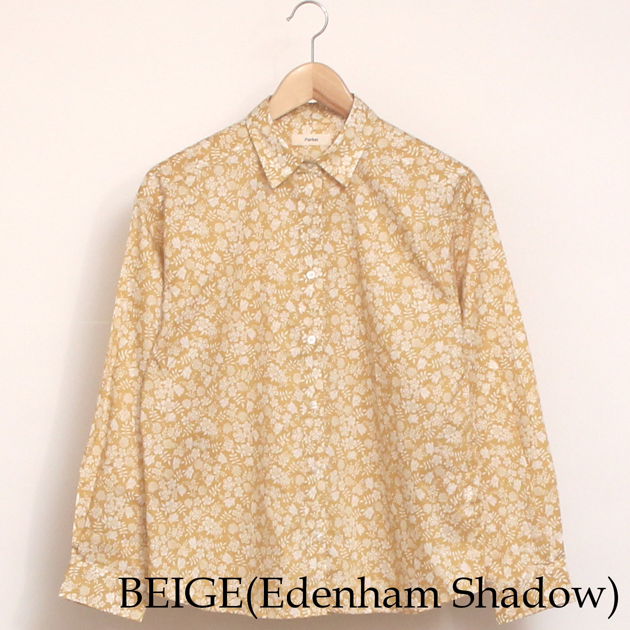 【20%OFF】【BLUE・SAXラスト1点ずつ】LIBERTYワイドレギュラーシャツ