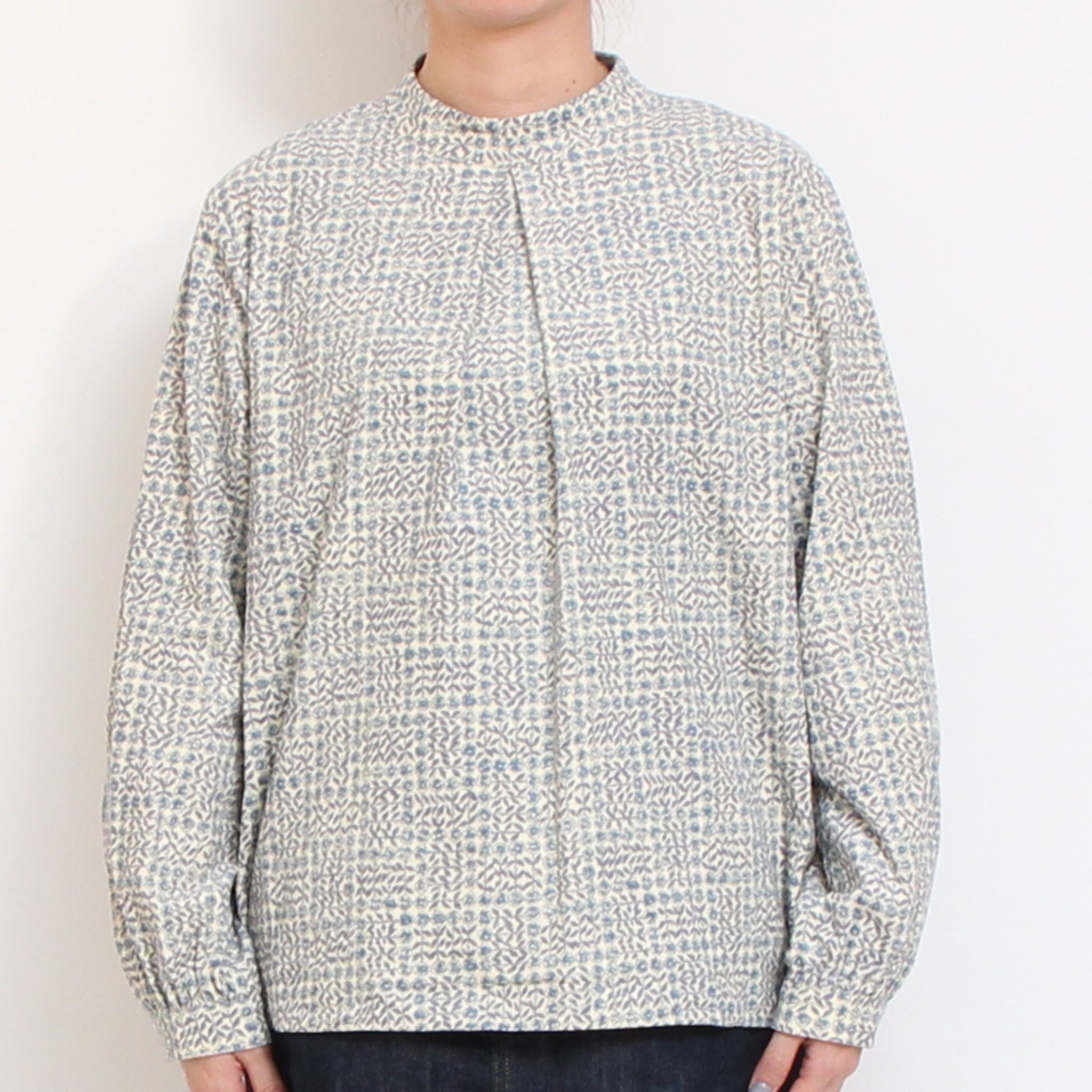 コーデュロイLIBERTYモックネックプルオーバー(2511)