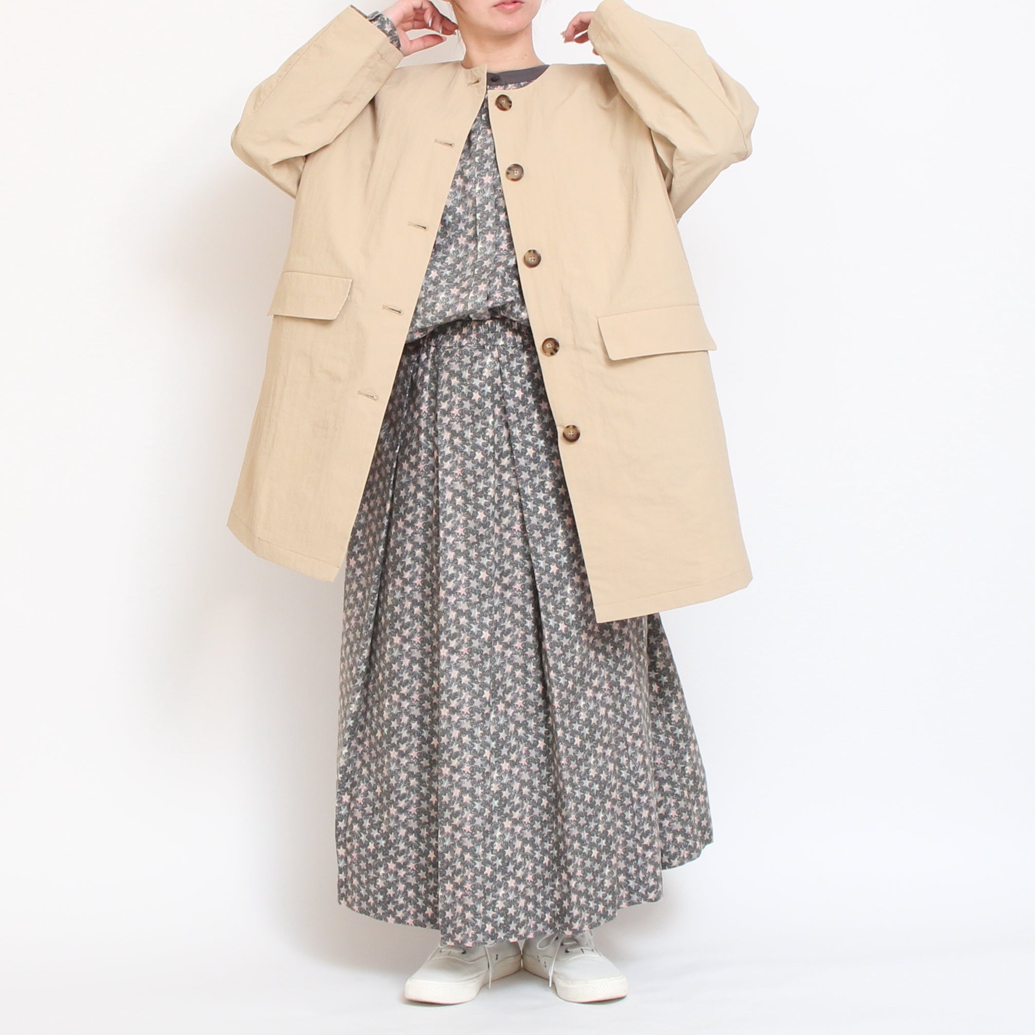 Cotton Flannelクレリックシャツ(2601)