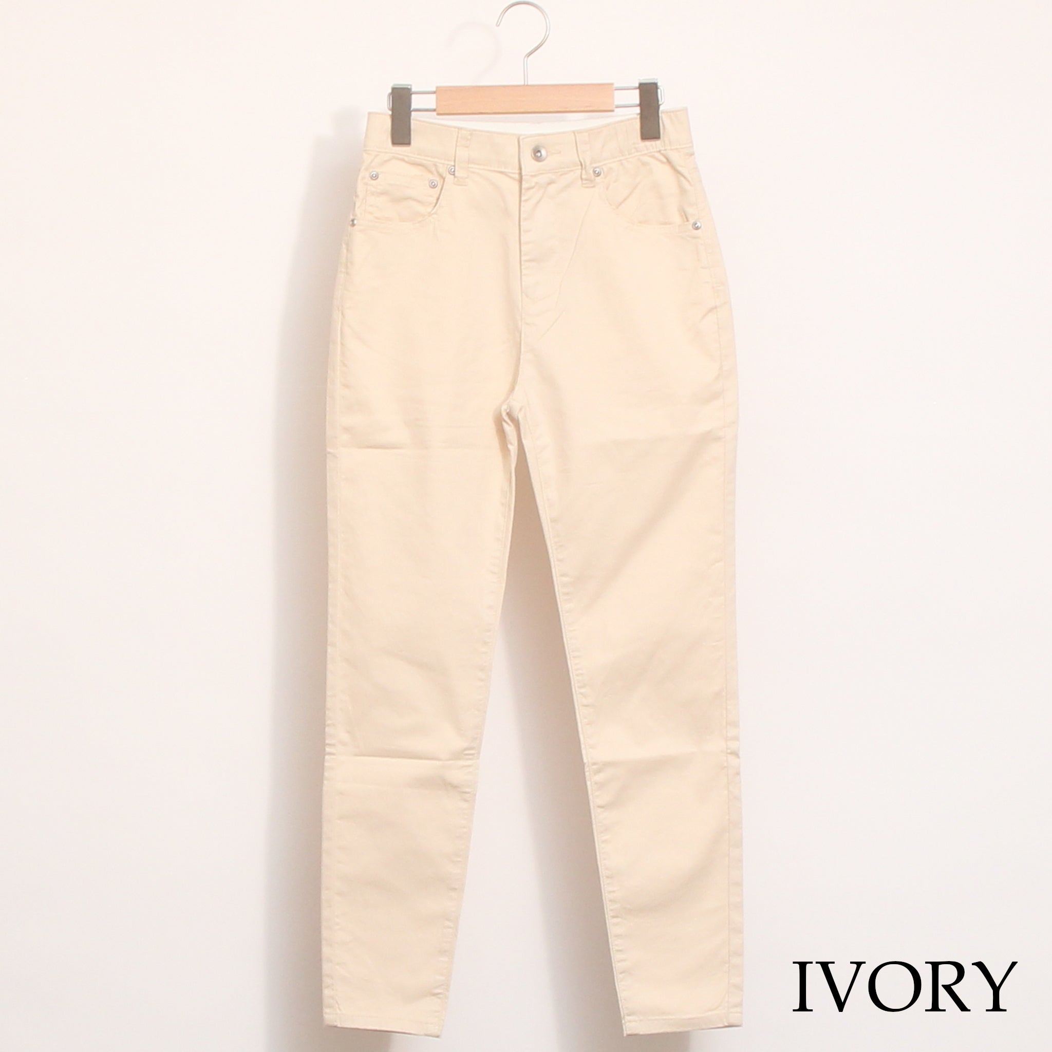 INDIMARKリリーステーパードパンツ(BEIGE)