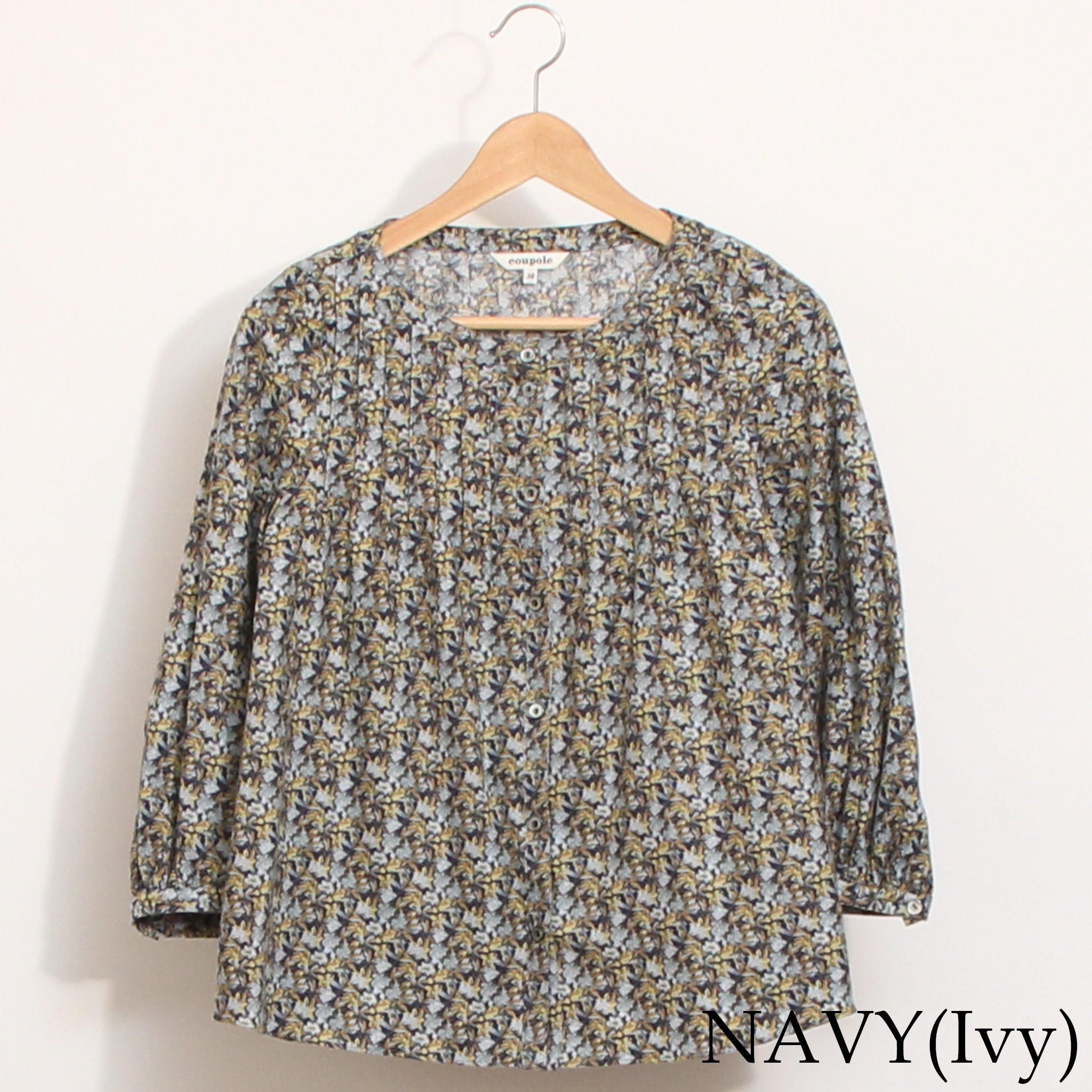 【再値下げ・50％OFF】エアリーコットLIBERTYクルータックブラウス71037