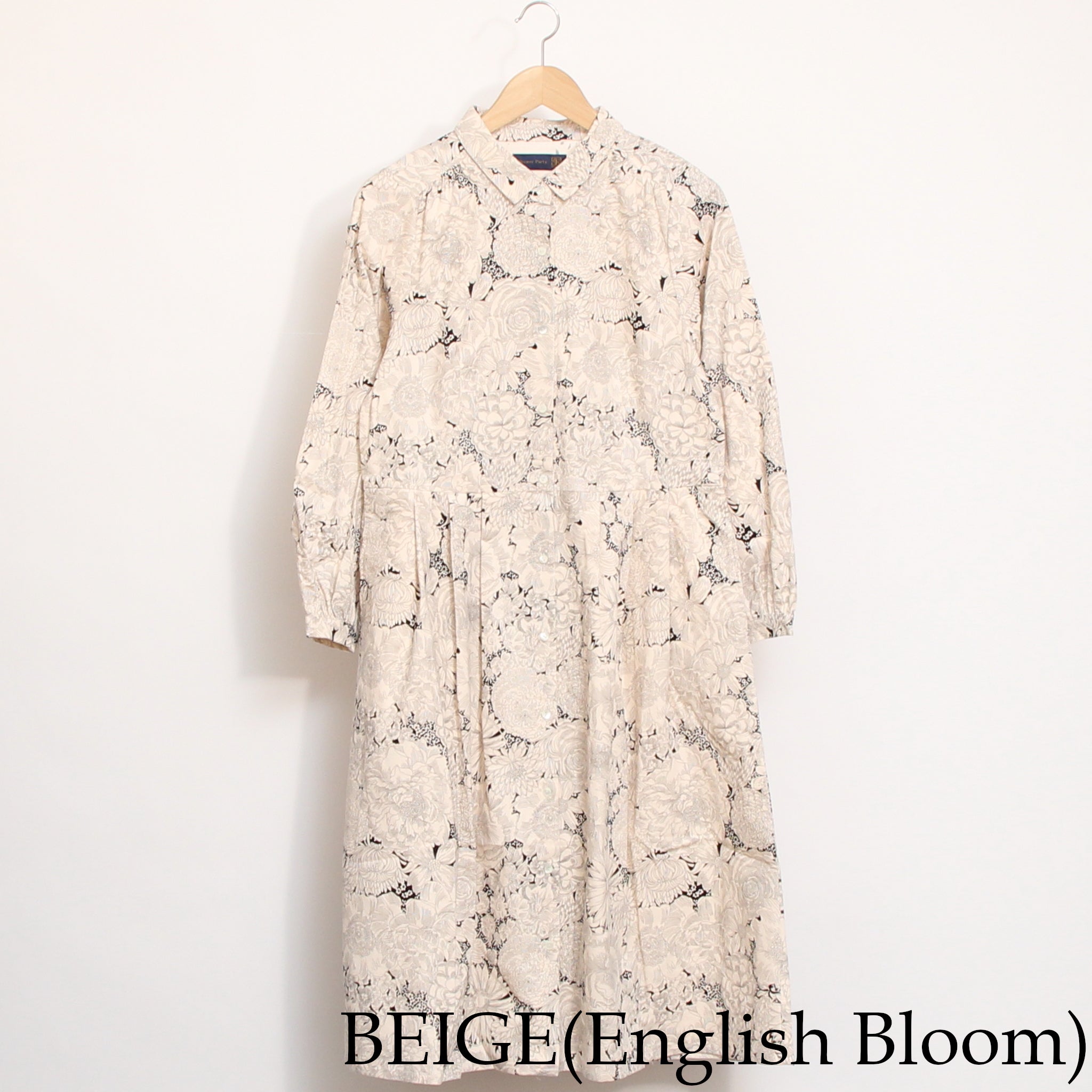 【BEIGEラスト】コーデュロイLIBERTYクラシカルワンピース(2511)