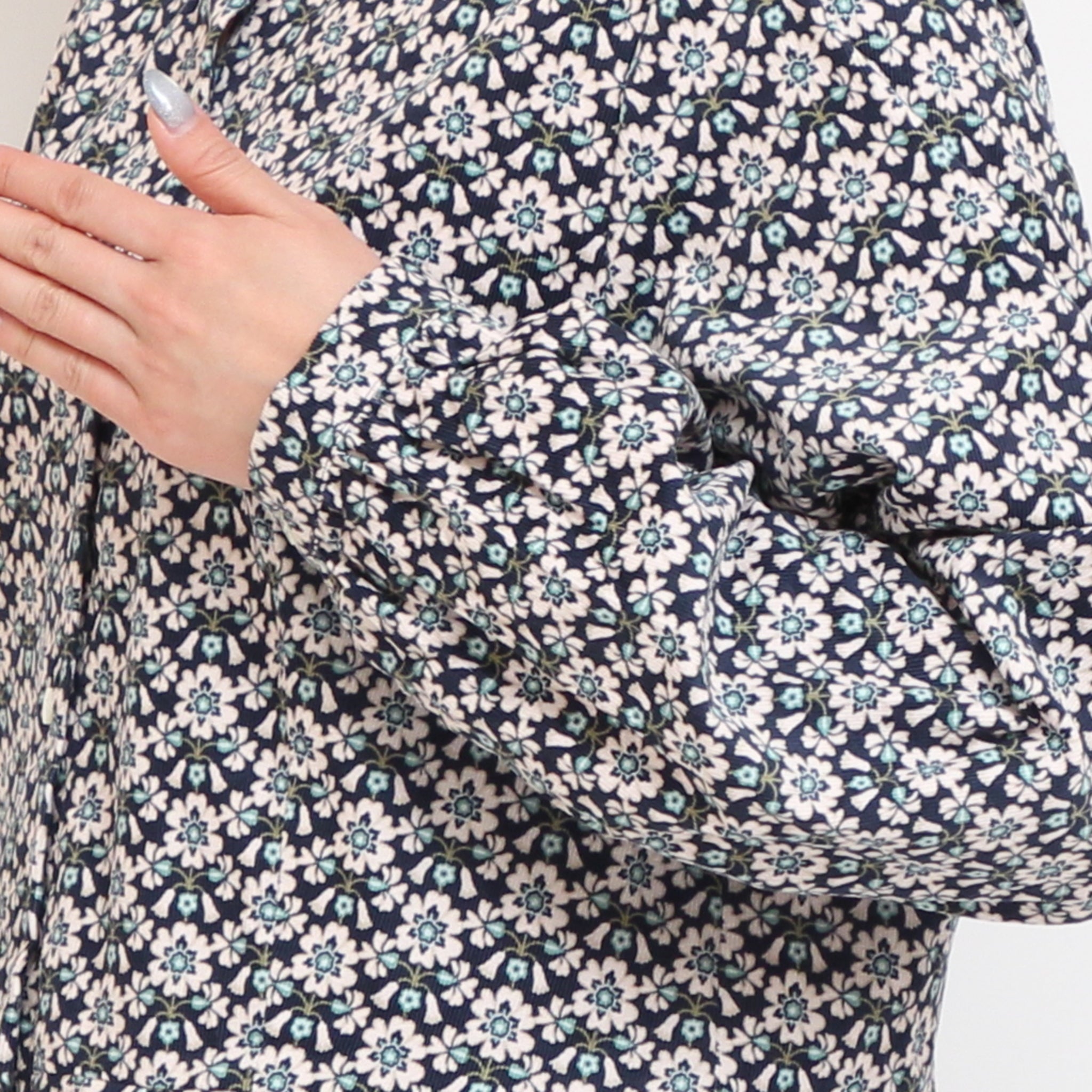 【BEIGEラスト】コーデュロイLIBERTYクラシカルワンピース(2511)