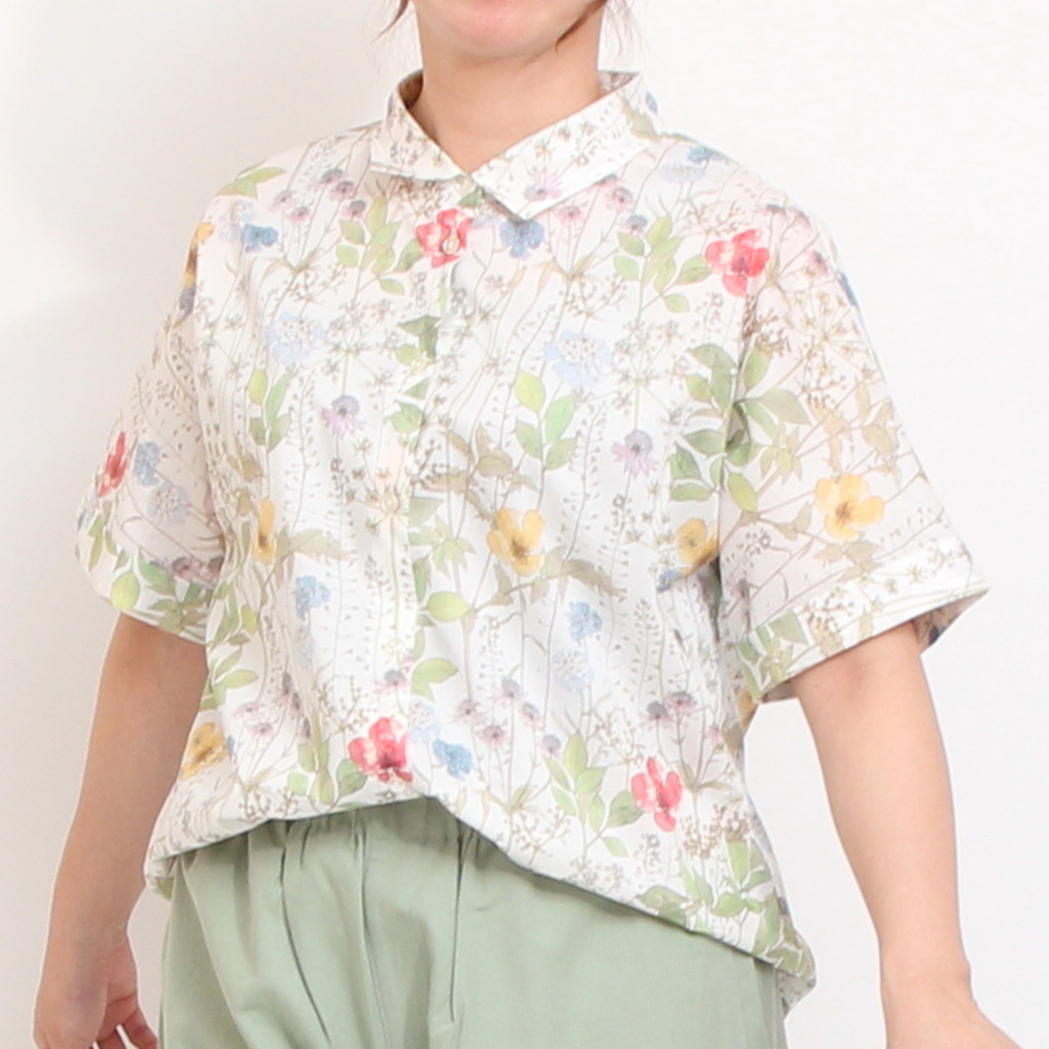 【20%OFF】リバティワイドカラーシャツ(2606)