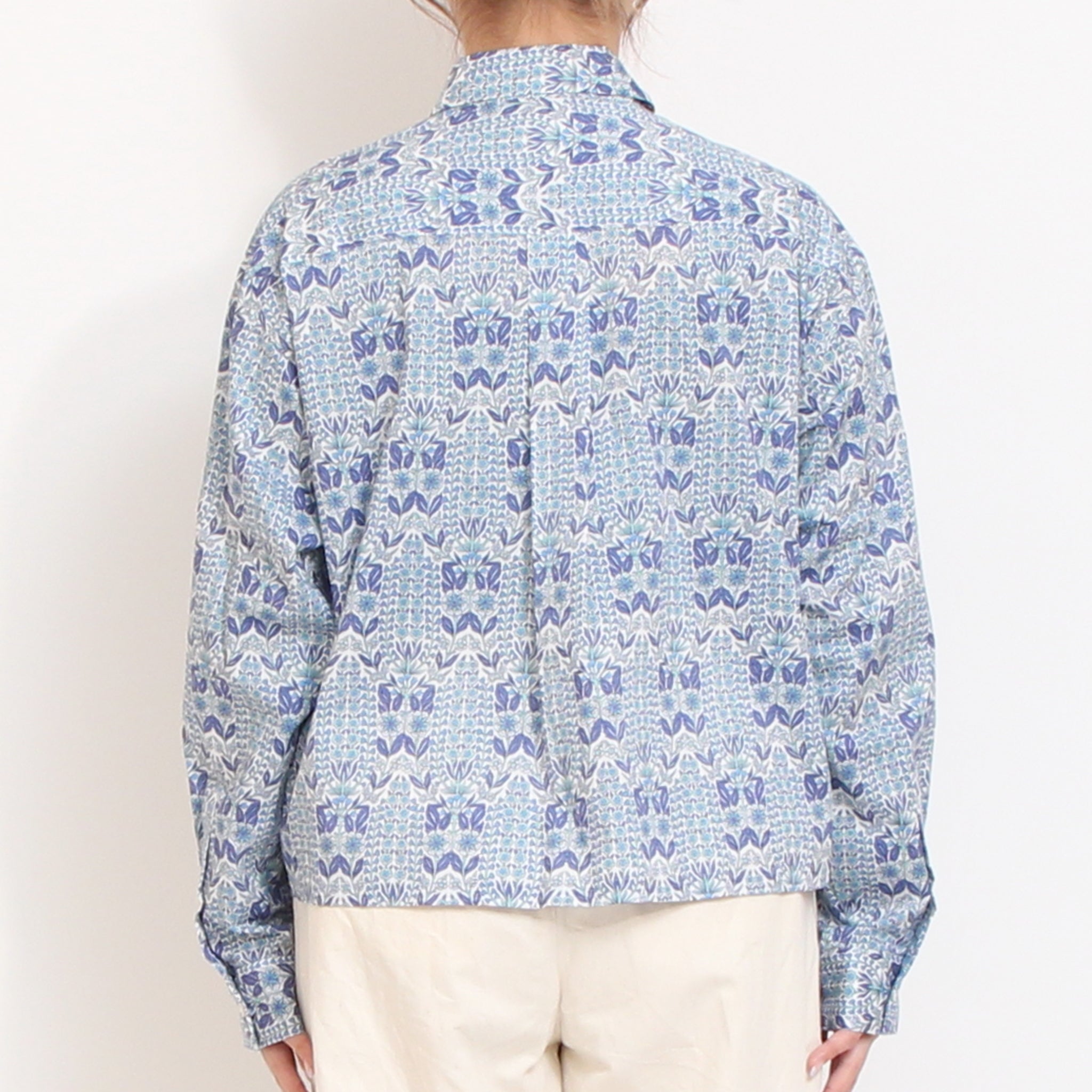 【20%OFF】【WHITEのみ ラスト１点】【本店限定商品】LIBERTYコンパクトボックスシャツ