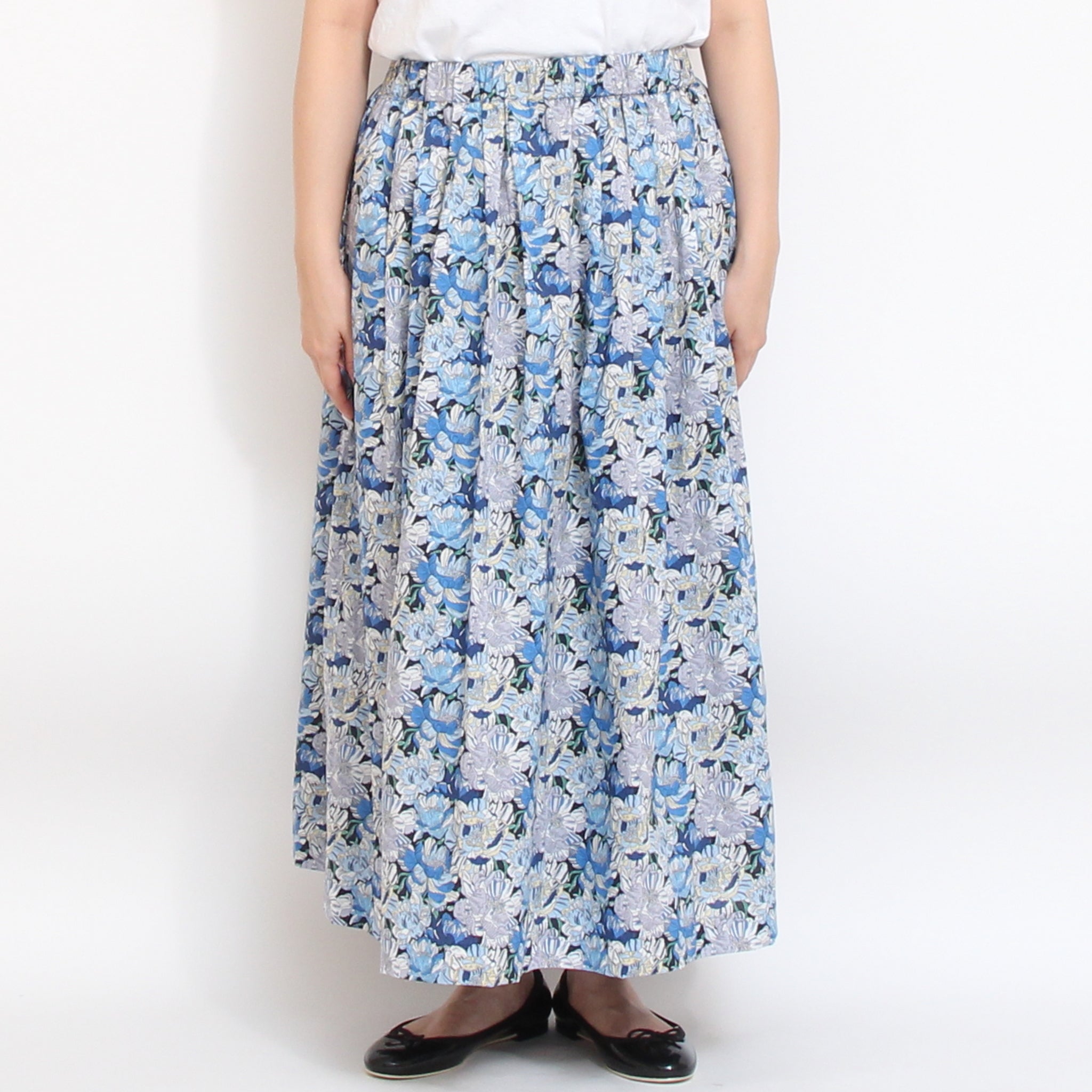 【本店限定商品】sosotto LIBERTYタックギャザースカート