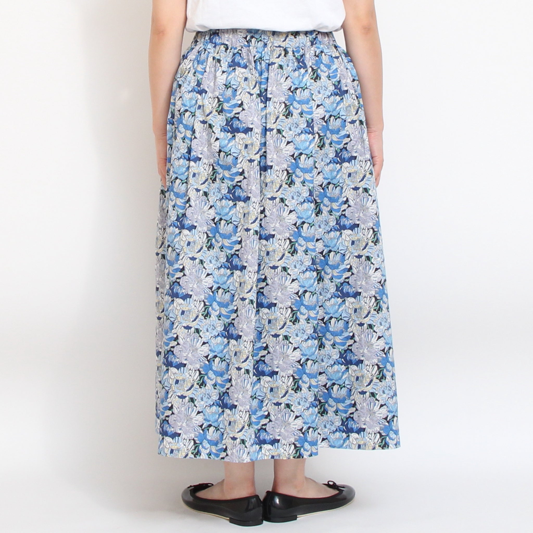 【本店限定商品】sosotto LIBERTYタックギャザースカート