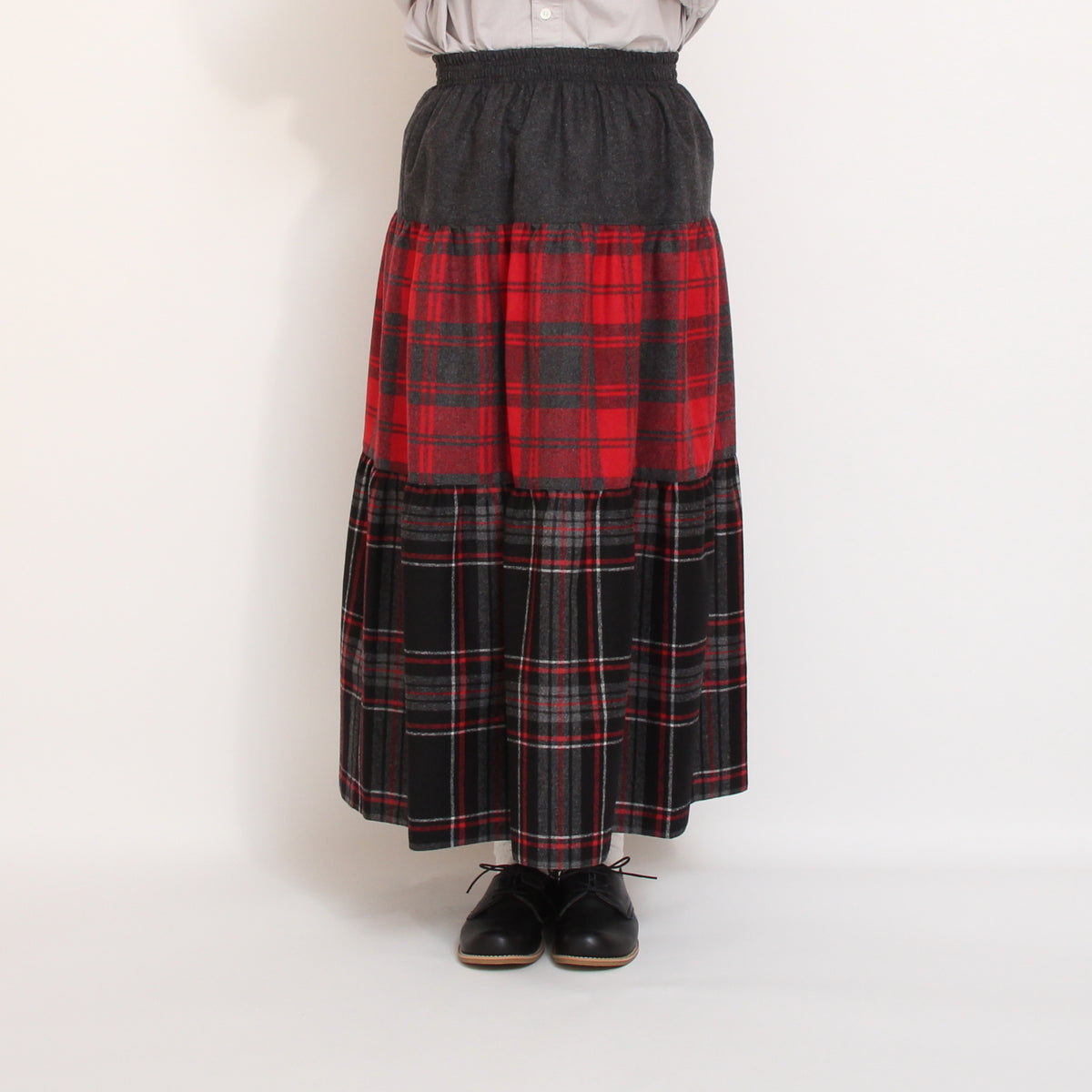 O'NEIL OF DUBLIN PATCHWORKスカート