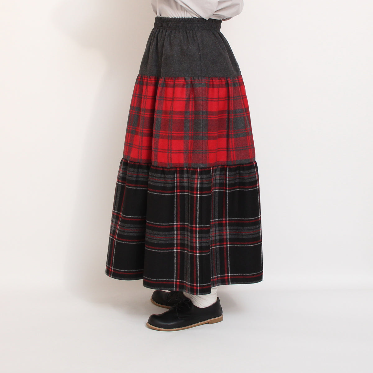 O'NEIL OF DUBLIN PATCHWORKスカート