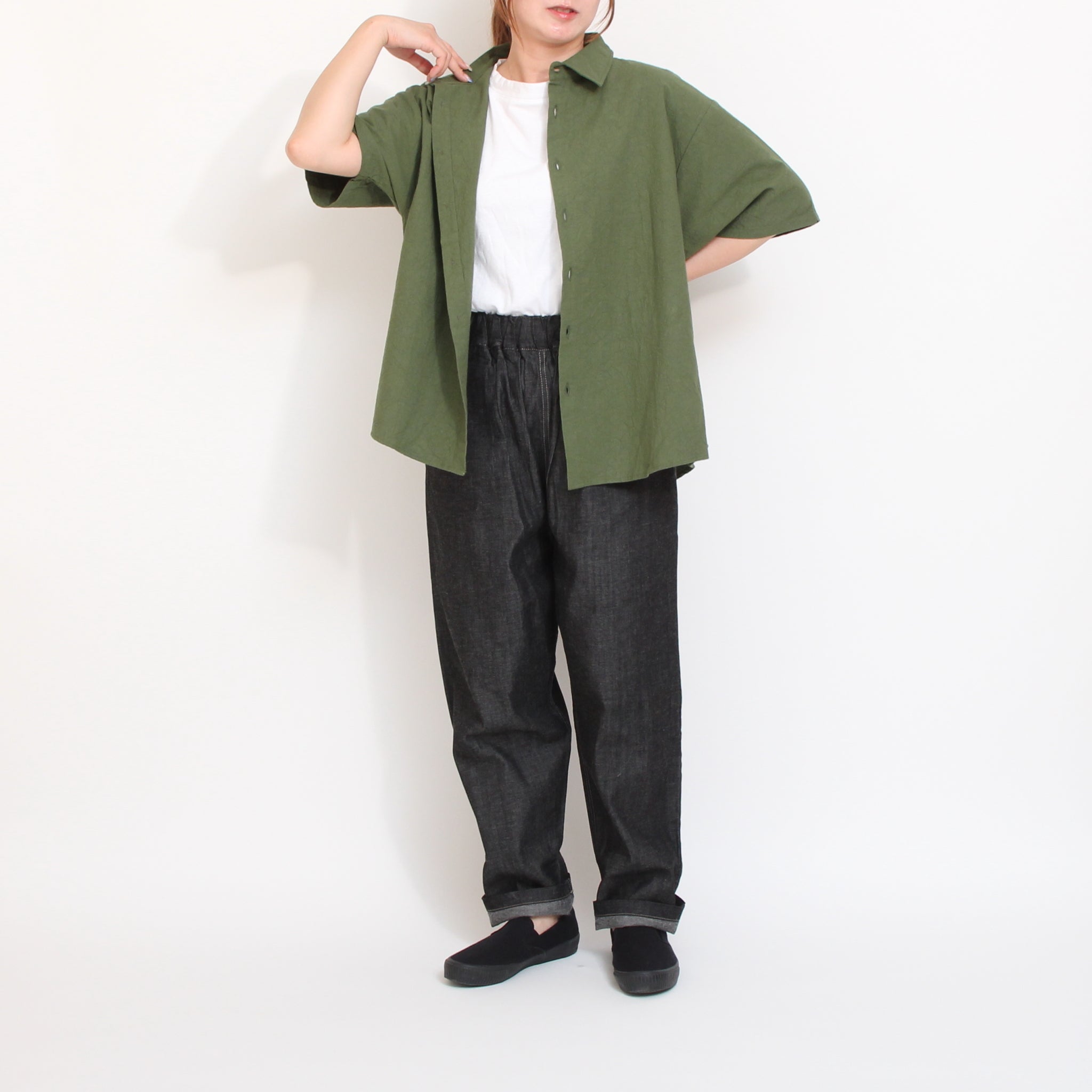 【20%OFF】 NARUシーチングワッシャーシャツ
