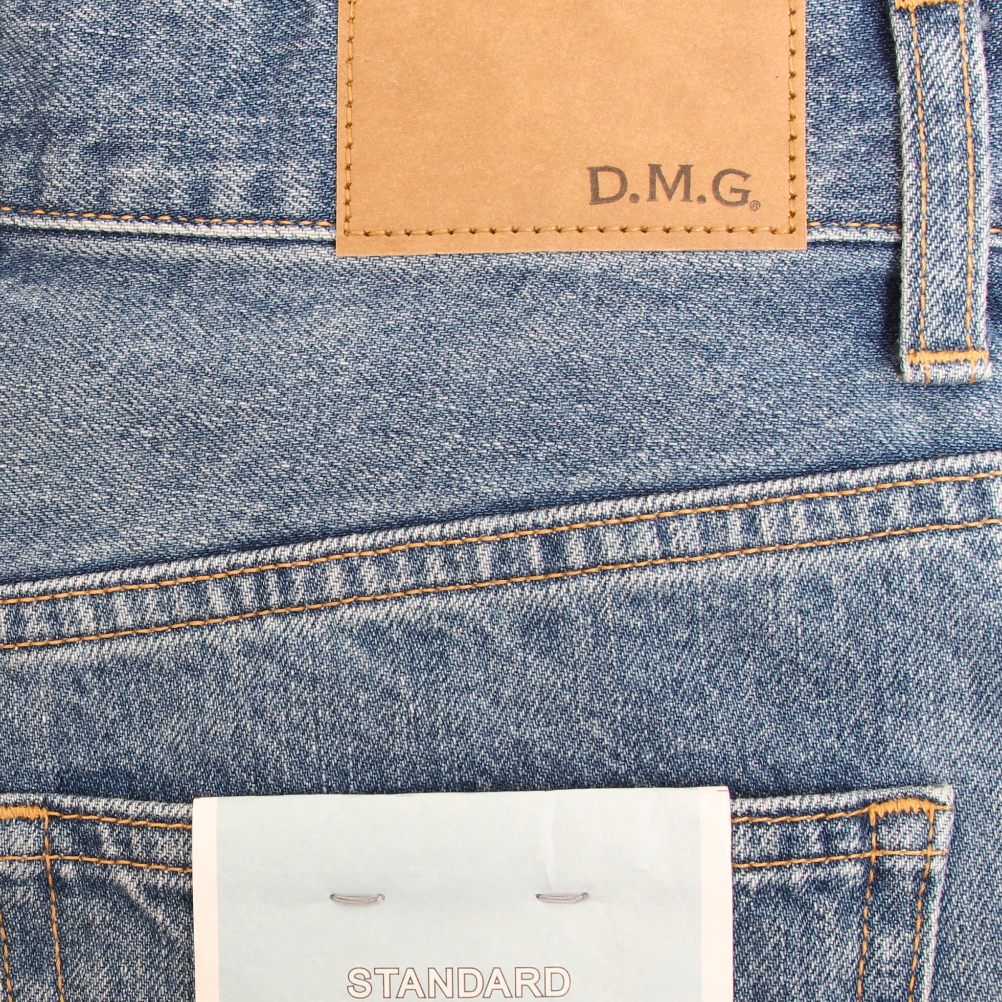 D.M.Gカーブラインデニムパンツ(USED)